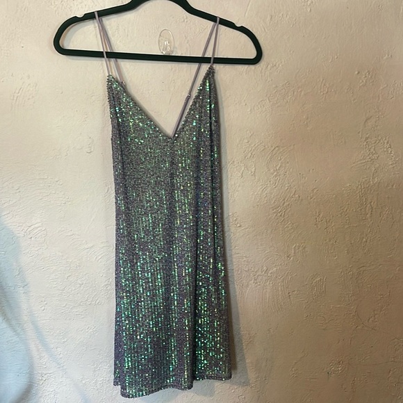 Victoria’s Secret Colorful Sequin Mini Dress NWT - Picture 3 of 9